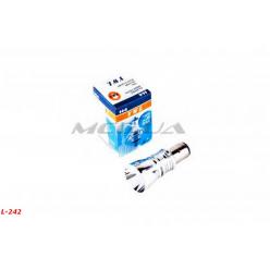 Лампа диодная BA20D   (12V 5W)   YWL